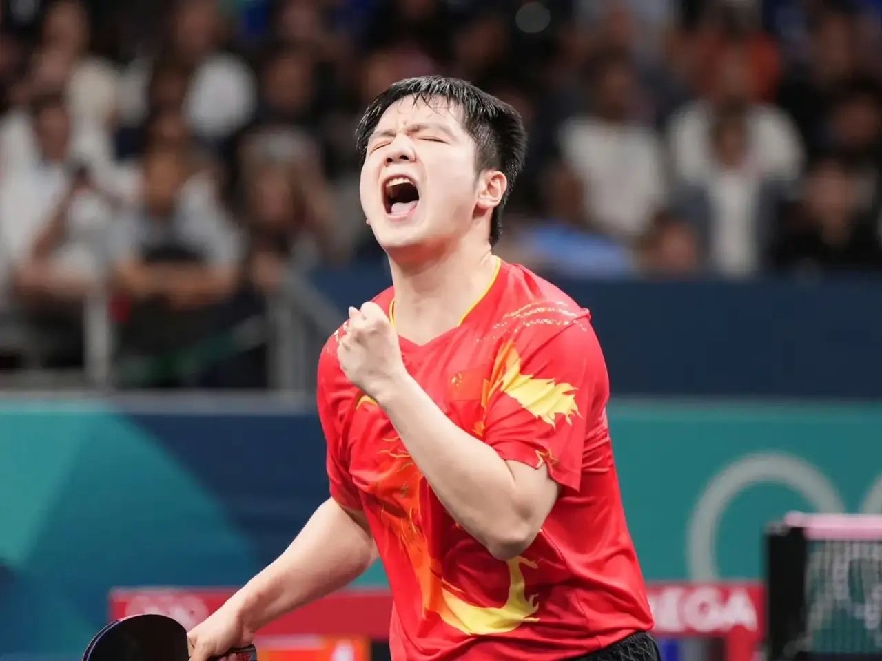 中国队翻盘奥地利队，樊振东惊艳四座