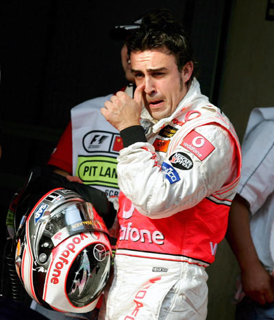 索伯车队逆转威廉姆斯，阿隆索刷新纪录